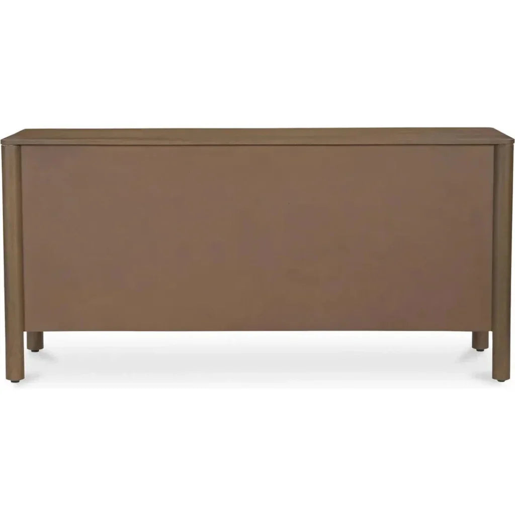 Wiley Wood Vintage Brown Dresser - LOOMLAN - Moe's Home - Dressers