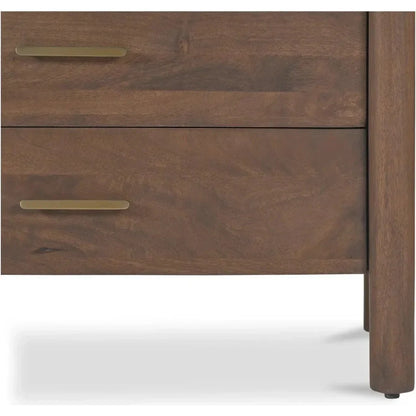 Wiley Wood Vintage Brown Dresser - LOOMLAN - Moe's Home - Dressers