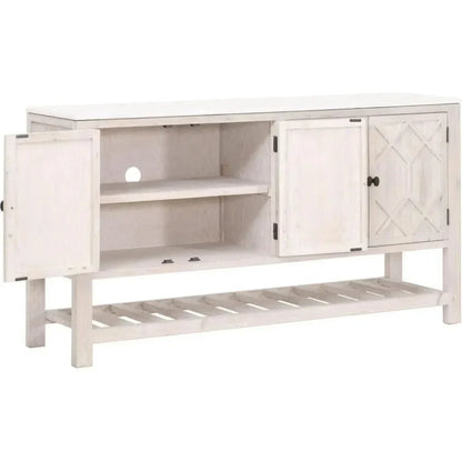 Willow Media Sideboard White Pine White Quartz - LOOMLAN - Essentials For Living - Sideboards