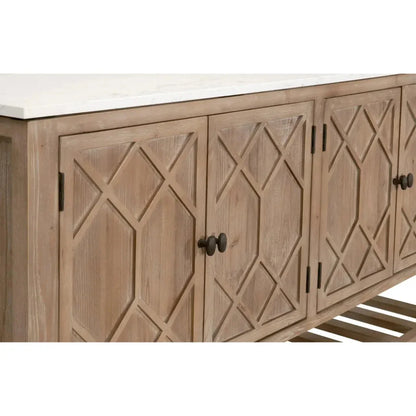 Willow Media Sideboard White Pine White Quartz - LOOMLAN - Essentials For Living - Sideboards