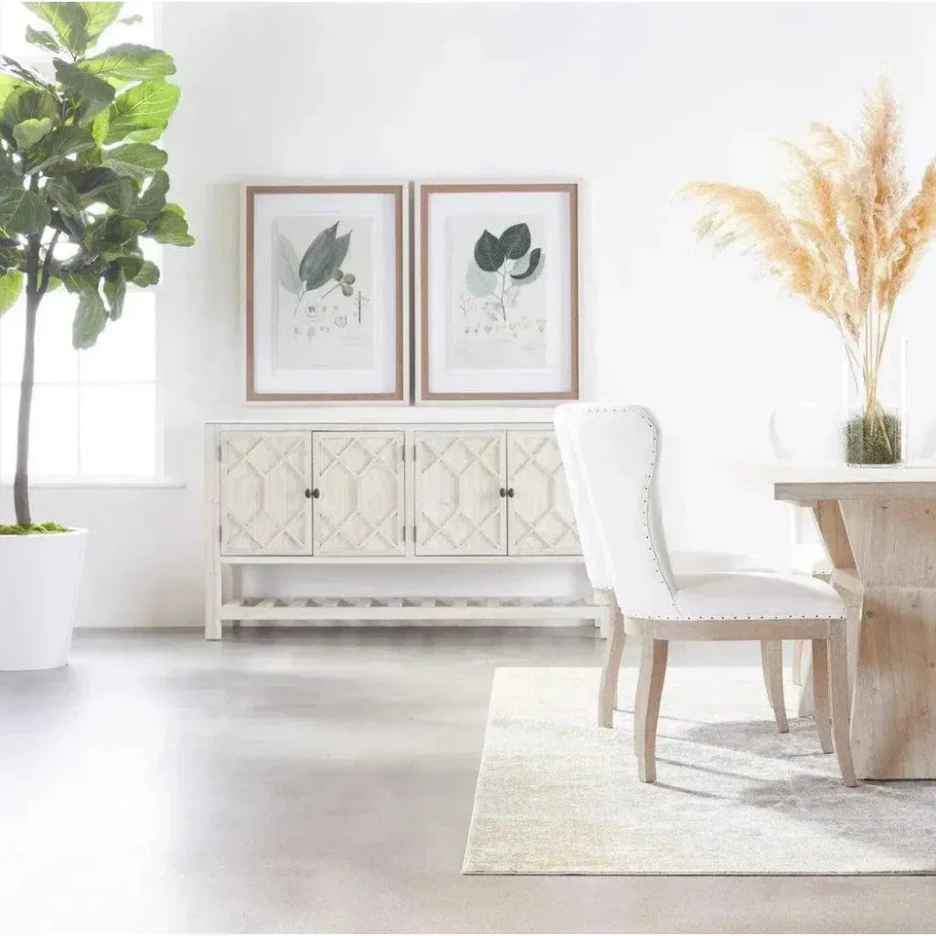 Willow Media Sideboard White Pine White Quartz - LOOMLAN - Essentials For Living - Sideboards