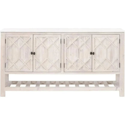 Willow Media Sideboard White Pine White Quartz - LOOMLAN - Essentials For Living - Sideboards