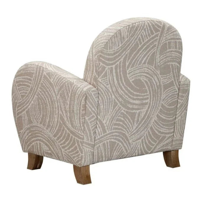 Willow Natural Wood Finish Accent Chair - LOOMLAN - Bassett Mirror - Club Chairs