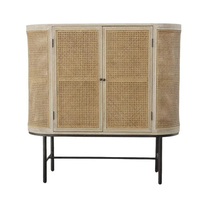 Windell Wood Brown Cabinet - LOOMLAN - Furniture Classics - Accent Cabinets