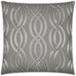 Winding Path Grey Throw Pillow With Insert - LOOMLAN - D.V. Kap - Throw Pillows
