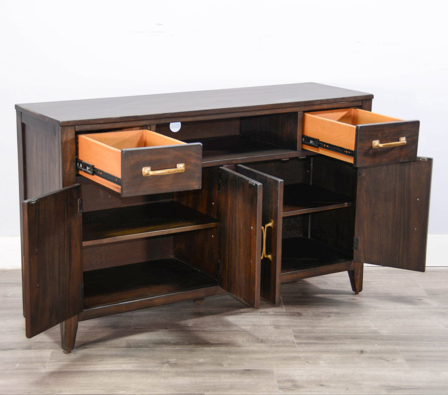 Windmere Four Doors Wooden Media Console