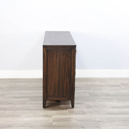 Windmere Four Doors Wooden Media Console