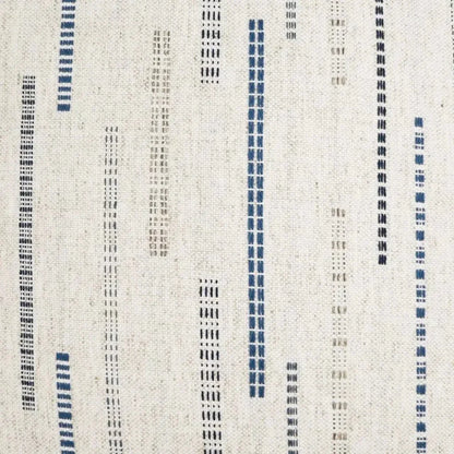 Winstead Stripes Blue Large Throw Pillow Insert - LOOMLAN - D.V. Kap - Throw Pillows