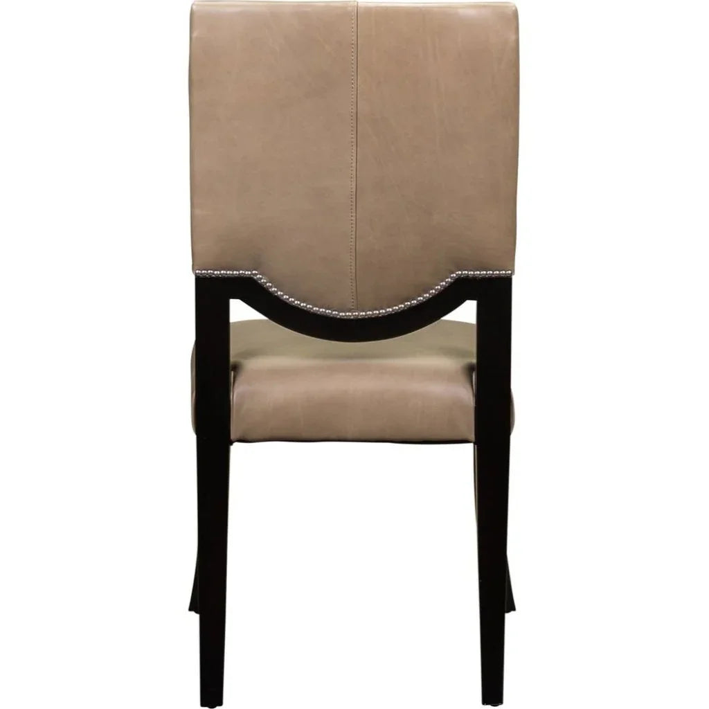 Winston Leather Stylish Dining Chair - LOOMLAN - Olivia + Quinn - Dining Chairs