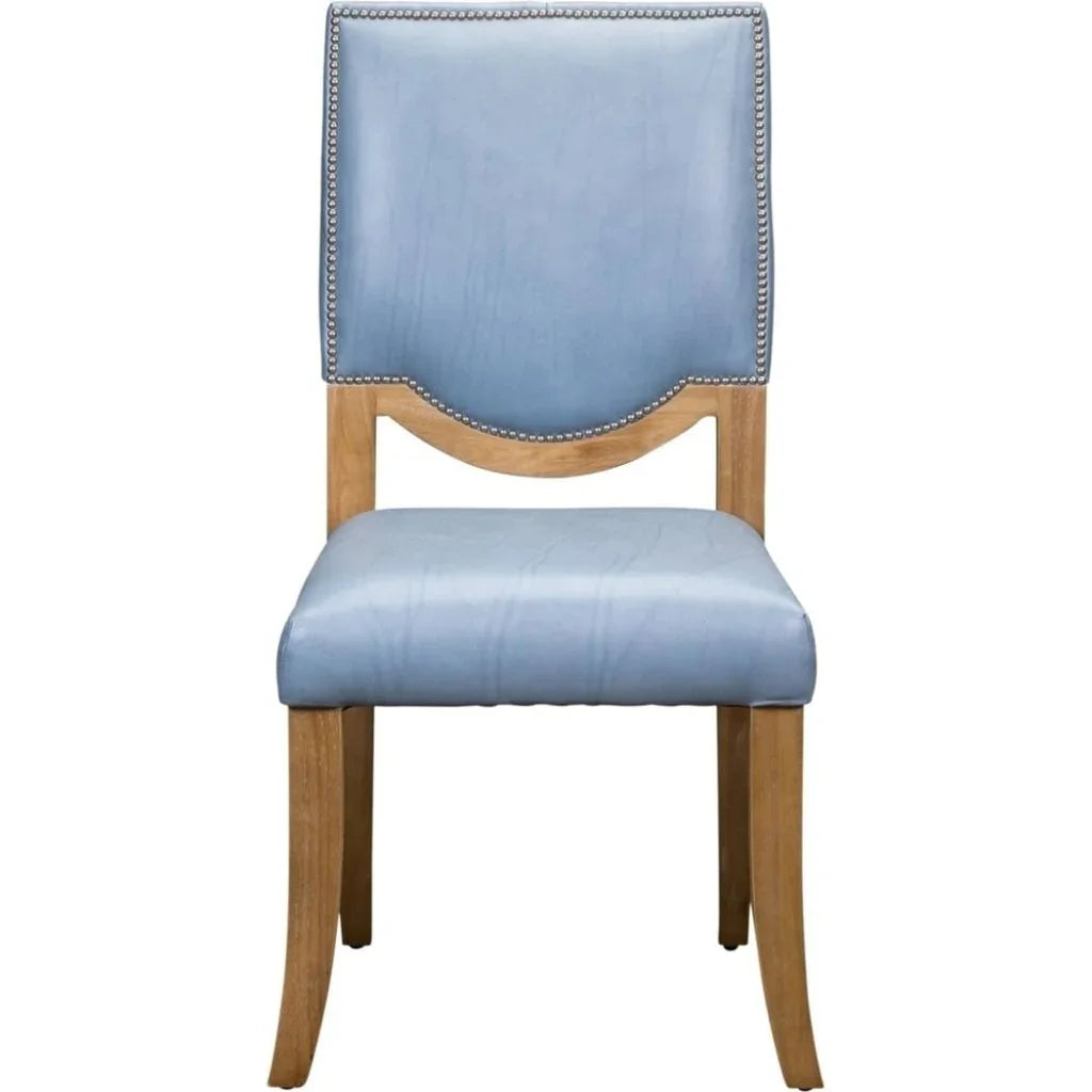 Winston Leather Stylish Dining Chair - LOOMLAN - Olivia + Quinn - Dining Chairs