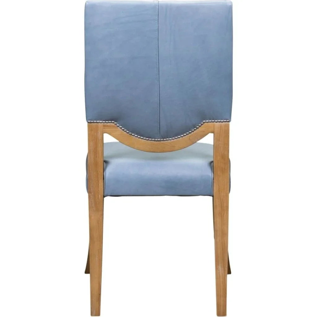 Winston Leather Stylish Dining Chair - LOOMLAN - Olivia + Quinn - Dining Chairs