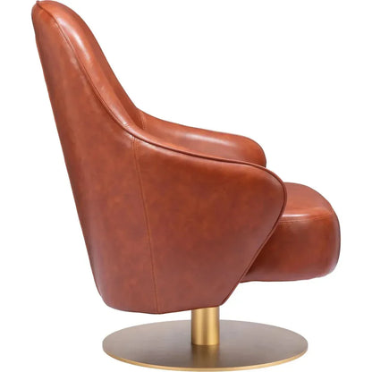 Withby Brown Armless Accent Chair - LOOMLAN - Zuo Modern - Accent Chairs