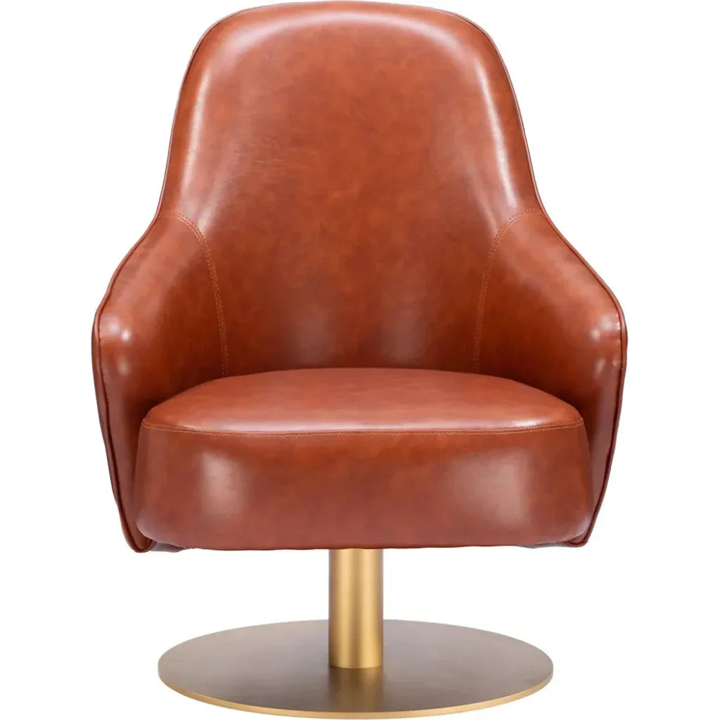Withby Brown Armless Accent Chair - LOOMLAN - Zuo Modern - Accent Chairs