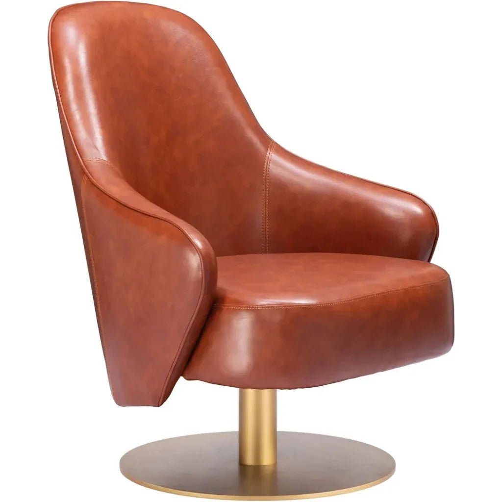 Withby Brown Armless Accent Chair - LOOMLAN - Zuo Modern - Accent Chairs