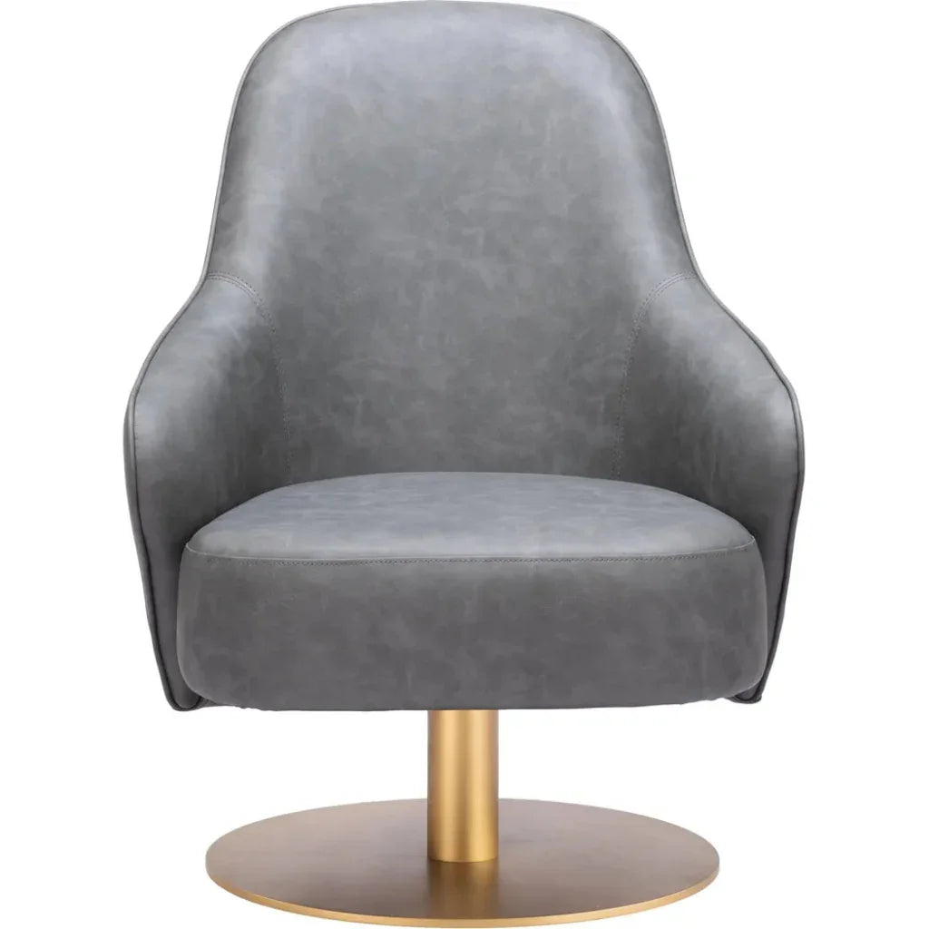 Withby Gray Armless Accent Chair - LOOMLAN - Zuo Modern - Accent Chairs