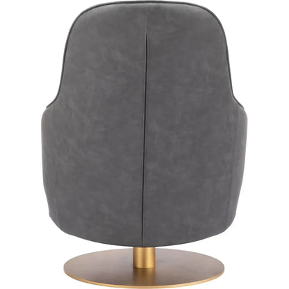 Withby Gray Armless Accent Chair - LOOMLAN - Zuo Modern - Accent Chairs