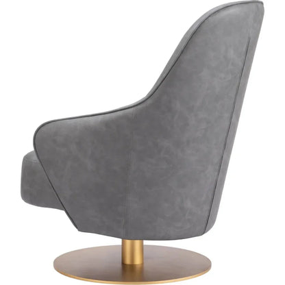 Withby Gray Armless Accent Chair - LOOMLAN - Zuo Modern - Accent Chairs