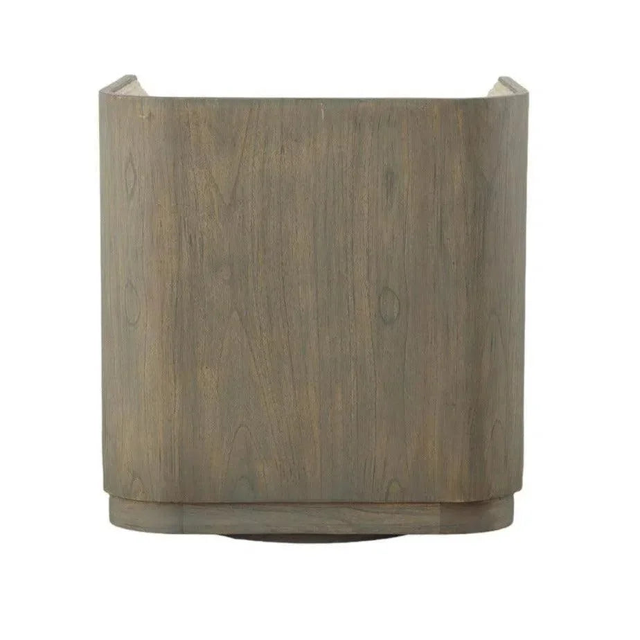 Wittman Bucket Seat Swivel Club Chair - LOOMLAN - Furniture Classics - Club Chairs