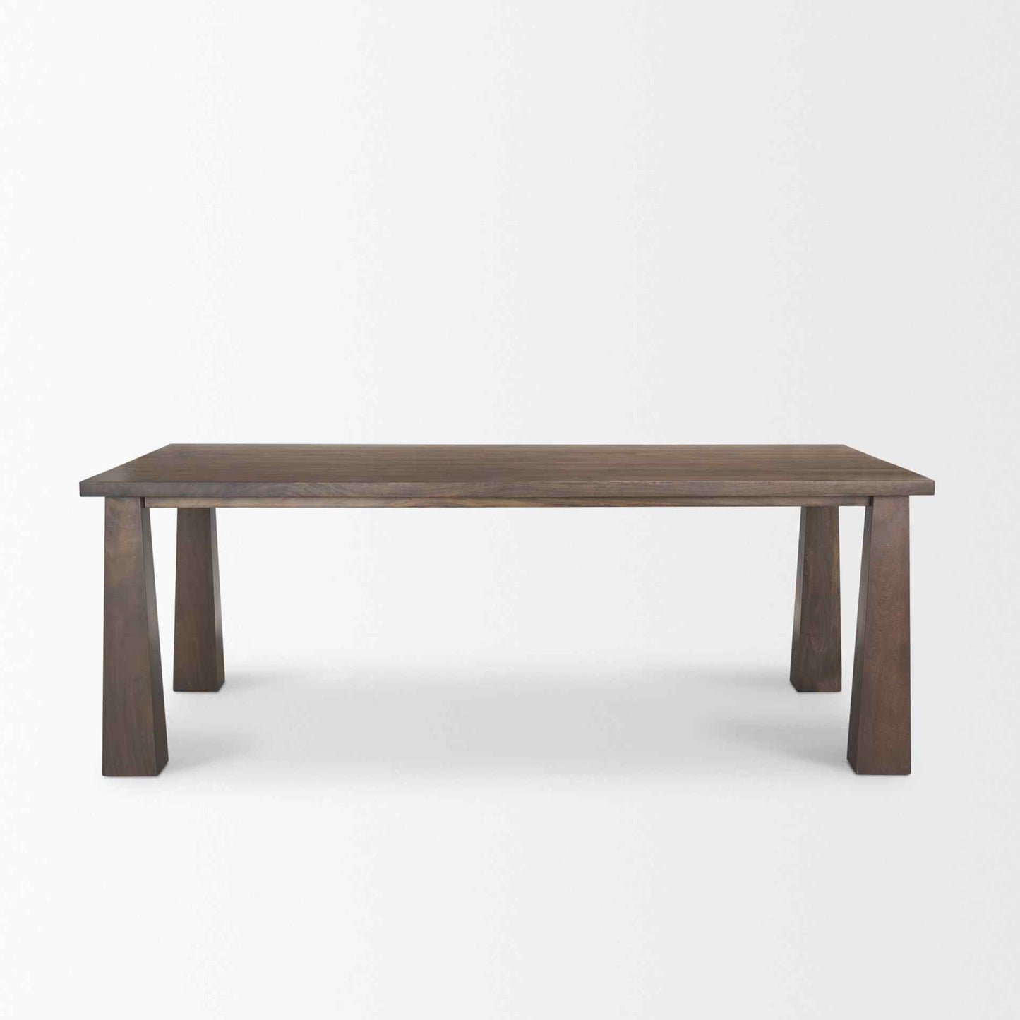 Wolcott Wooden Rectangular Dining Table-Dining Tables-Mercana-LOOMLAN