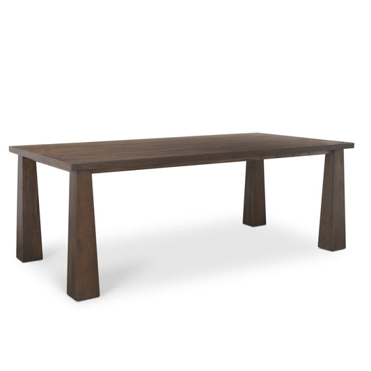 Wolcott Wooden Rectangular Dining Table-Dining Tables-Mercana-LOOMLAN