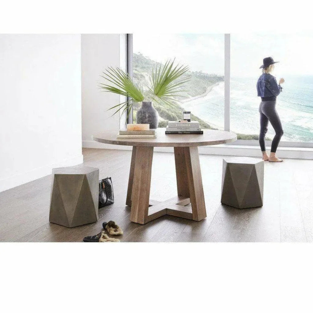 Wood Dining Table for 8 Scandinavian Style-Dining Tables-Moe's Home-LOOMLAN