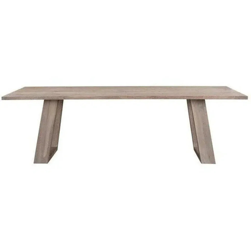 Wood Dining Table for 8 Scandinavian Style-Dining Tables-Moe's Home-LOOMLAN