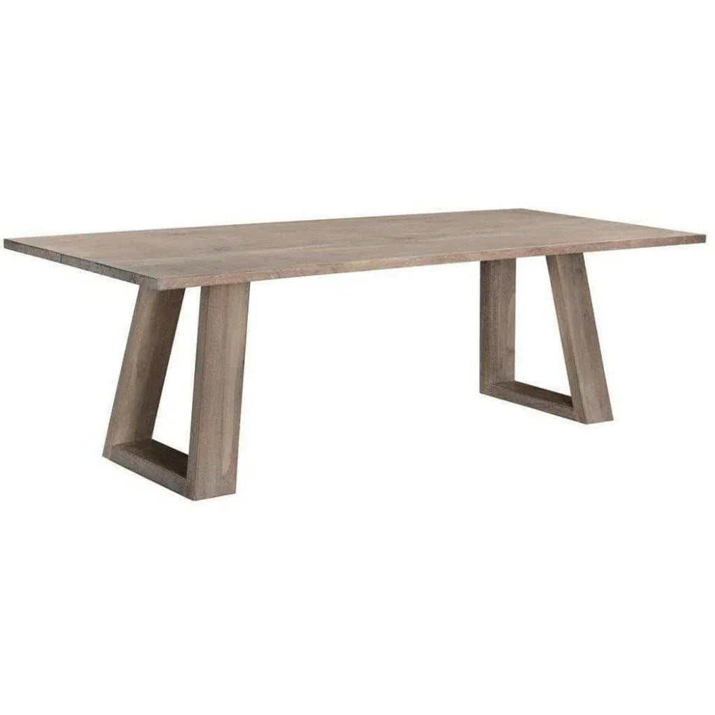 Wood Dining Table for 8 Scandinavian Style-Dining Tables-Moe's Home-LOOMLAN