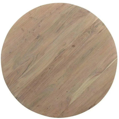 Wood Round Dining Table for 6Style-Dining Tables-Moe's Home-LOOMLAN