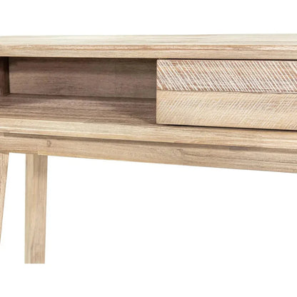 Wood Wood Base Color Slim Console Sofa Table Shelves - LOOMLAN - LH Imports - Console Tables
