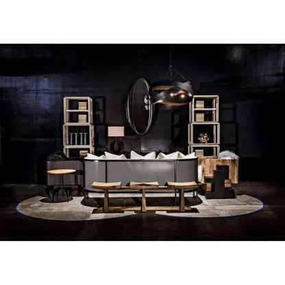 Woolsey Wood Black Vertical Mirror - LOOMLAN - Noir - Wall Mirrors