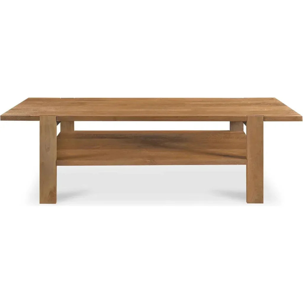 Workshop Wood Rectangular Coffee Table - LOOMLAN - Moe's Home - Coffee Tables