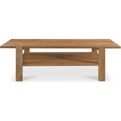 Workshop Wood Rectangular Coffee Table - LOOMLAN - Moe's Home - Coffee Tables