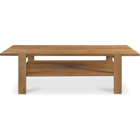 Workshop Wood Rectangular Coffee Table - LOOMLAN - Moe's Home - Coffee Tables