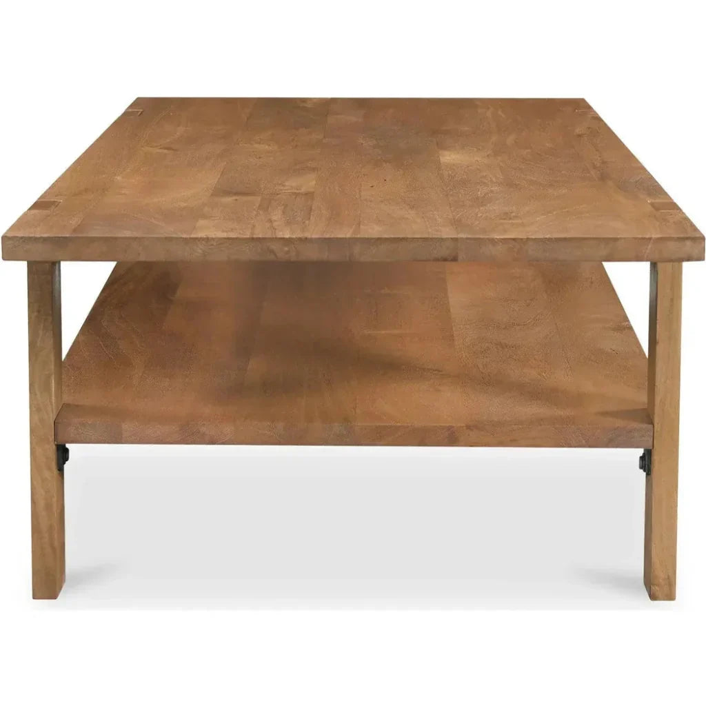 Workshop Wood Rectangular Coffee Table - LOOMLAN - Moe's Home - Coffee Tables