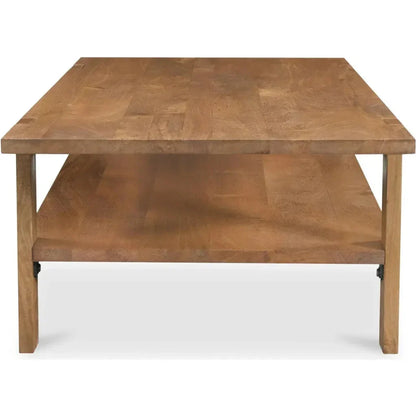 Workshop Wood Rectangular Coffee Table - LOOMLAN - Moe's Home - Coffee Tables