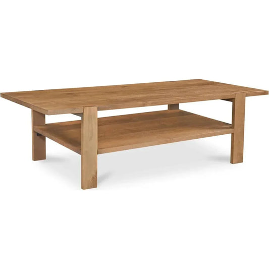 Workshop Wood Rectangular Coffee Table - LOOMLAN - Moe's Home - Coffee Tables