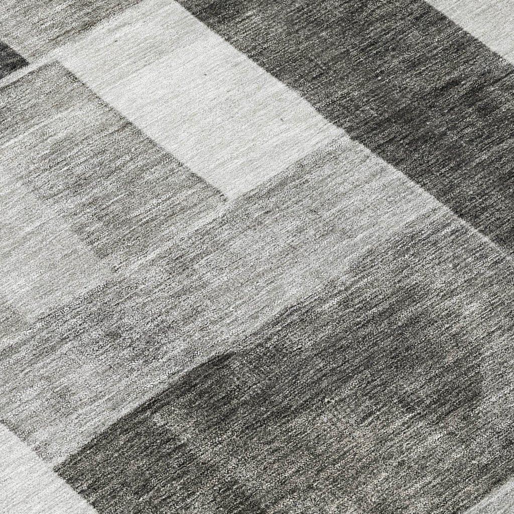 Wovari Gray Washable Indoor - Outdoor Rug - LOOMLAN - LOOMLAN Rugs - Outdoor Rugs