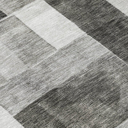 Wovari Gray Washable Indoor - Outdoor Rug - LOOMLAN - LOOMLAN Rugs - Outdoor Rugs