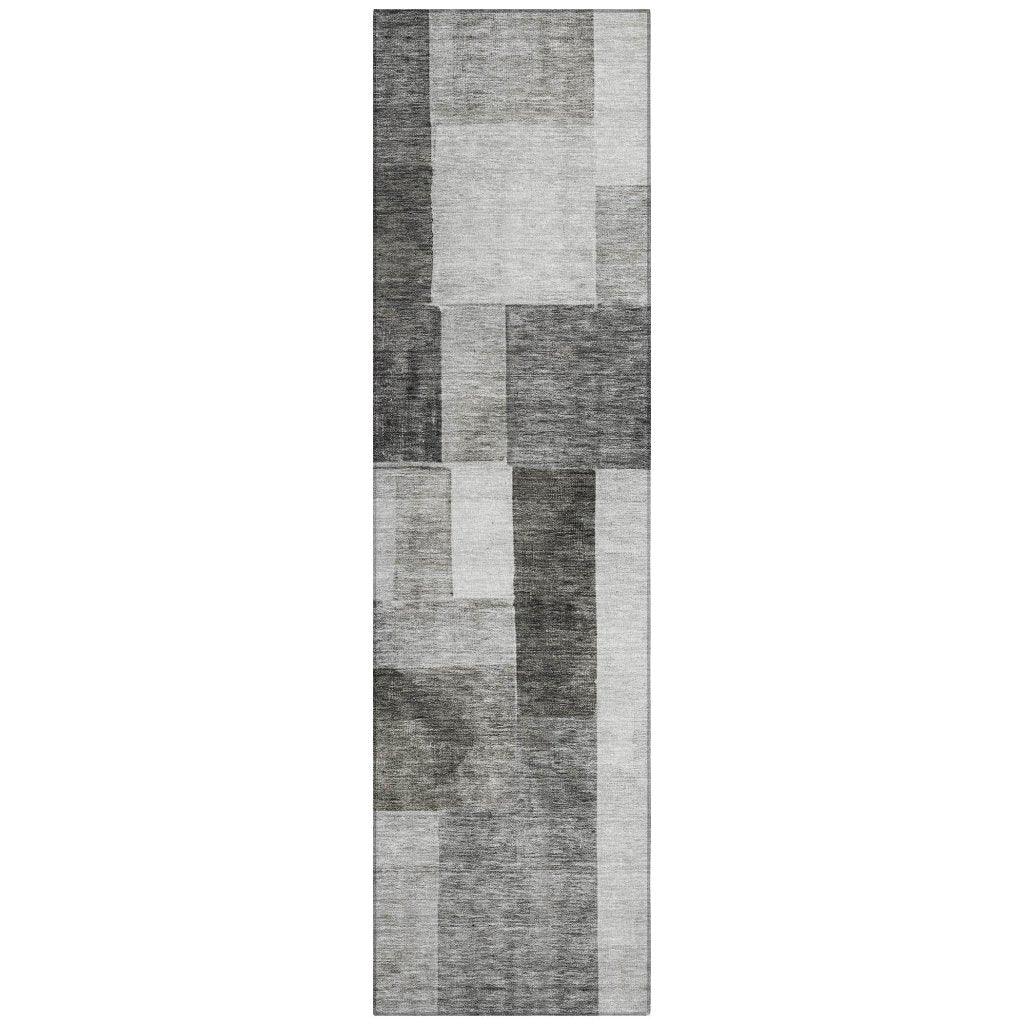 Wovari Gray Washable Indoor - Outdoor Rug - LOOMLAN - LOOMLAN Rugs - Outdoor Rugs