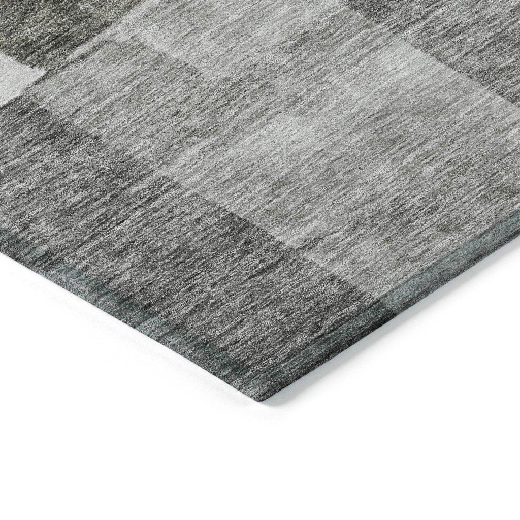 Wovari Gray Washable Indoor - Outdoor Rug - LOOMLAN - LOOMLAN Rugs - Outdoor Rugs