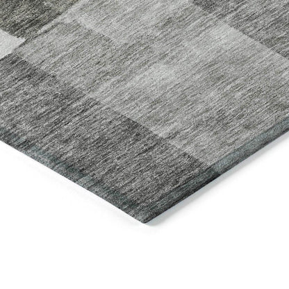 Wovari Gray Washable Indoor - Outdoor Rug - LOOMLAN - LOOMLAN Rugs - Outdoor Rugs
