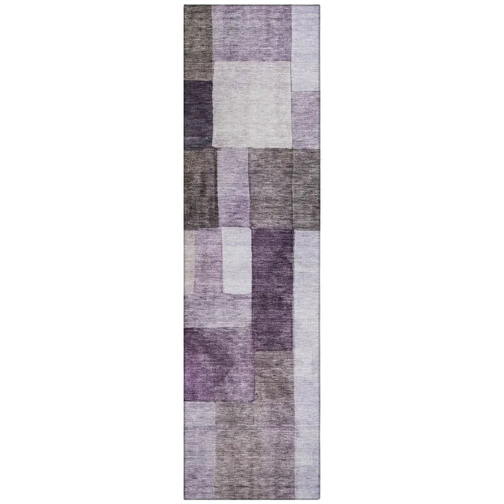 Wovari Purple Washable Indoor - Outdoor Rug - LOOMLAN - LOOMLAN Rugs - Outdoor Rugs