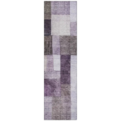 Wovari Purple Washable Indoor - Outdoor Rug - LOOMLAN - LOOMLAN Rugs - Outdoor Rugs