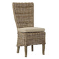 Woven Kubu Highback Side Chair - LOOMLAN - Furniture Classics - Dining Chairs