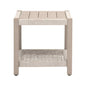 Wrap Wooden Outdoor Side Table