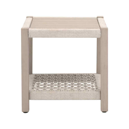 Wrap Wooden Outdoor Side Table