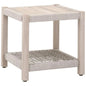 Wrap Outdoor Side Table With Storage Shelf - LOOMLAN - Essentials For Living - Outdoor Side Tables