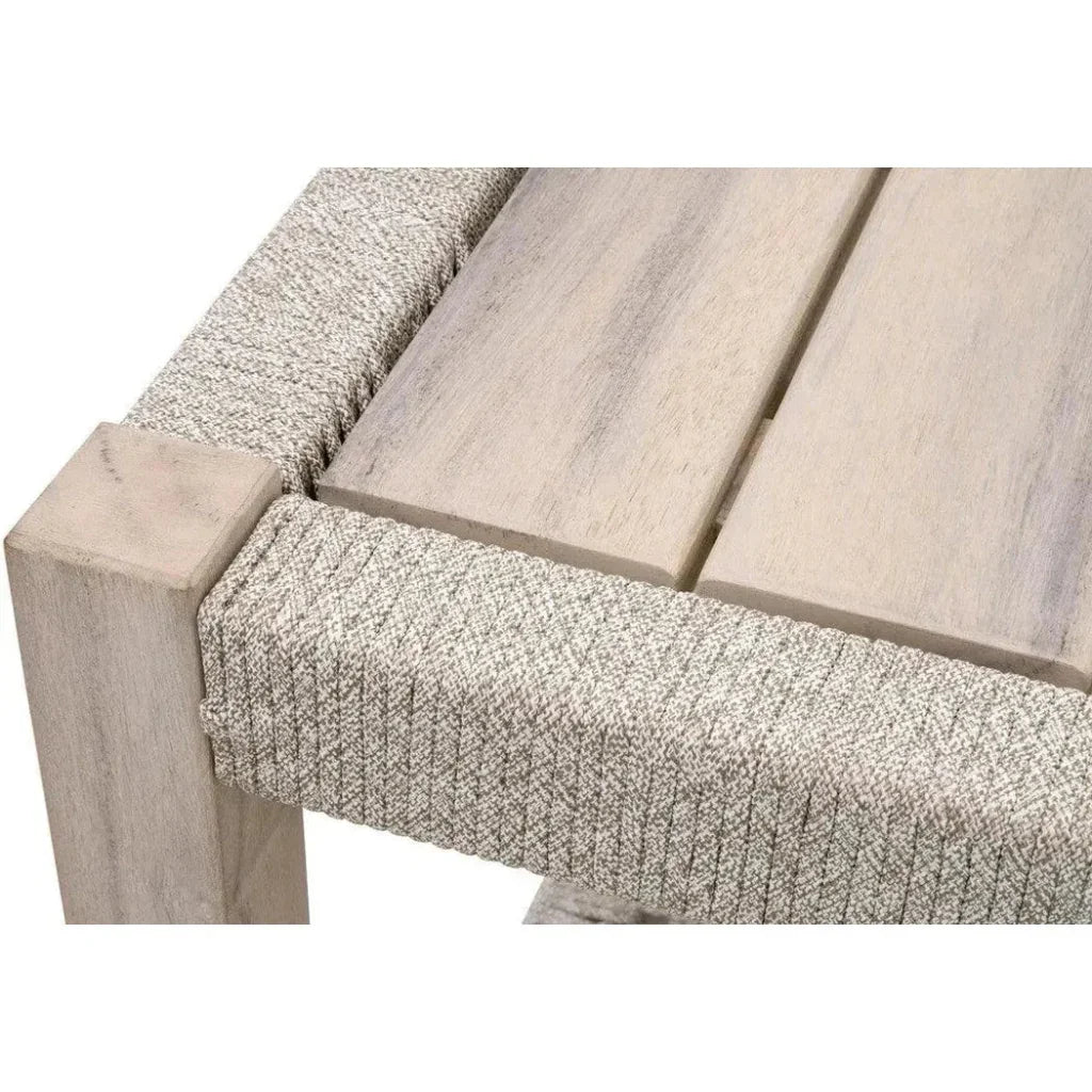 Wrap Outdoor Side Table With Storage Shelf - LOOMLAN - Essentials For Living - Outdoor Side Tables