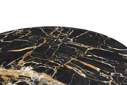 Wren Round Marble Top Accent Table - LOOMLAN - Bassett Mirror - Side Tables