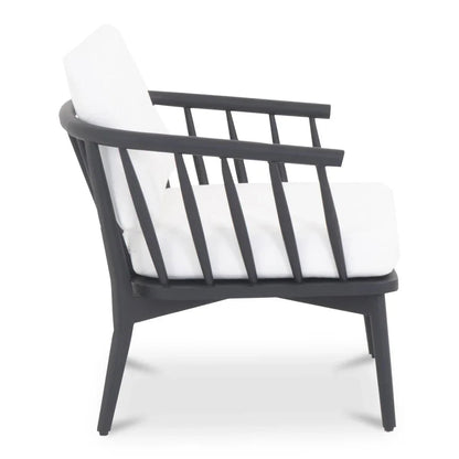 Wren Solid Teak Frame Outdoor Lounge Chair-Outdoor Lounge Chairs-Moe's Home-LOOMLAN